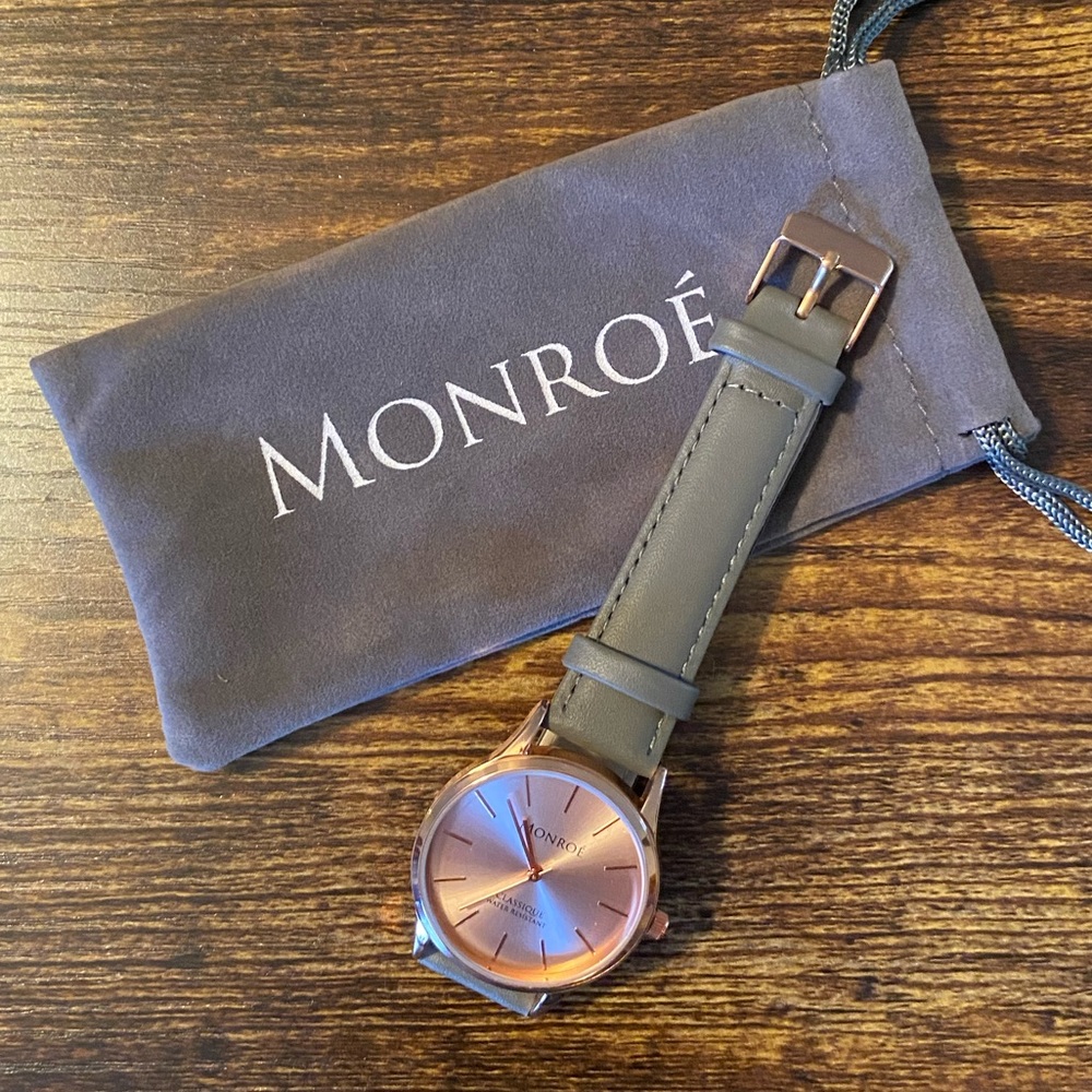 NWT Monroe Classique Solerose Women’s Watch